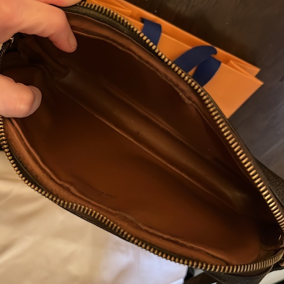 Vintage Louis Vuitton monogram wristlet w/ free LV shopping bag - Picture 12 of 16